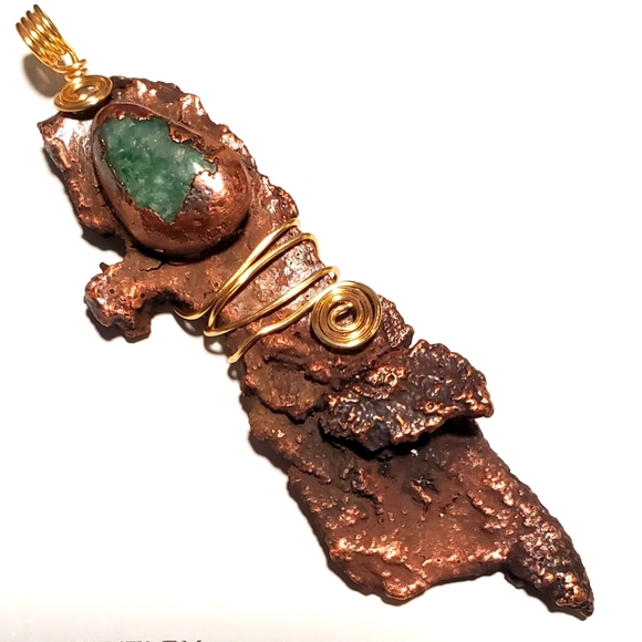 Natural Jewelry Copper Tree Bark - Picture 1 of 8